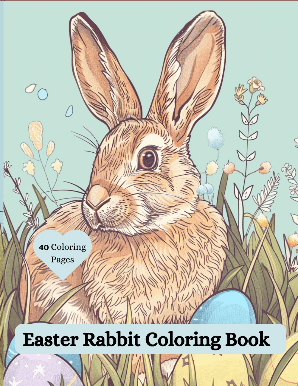 Rabbit Coloring Book | Easter