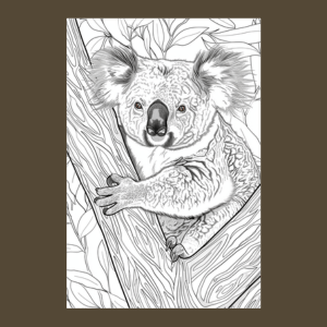 Koala Coloring Book